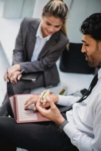 pausa pranzo lavoro stress